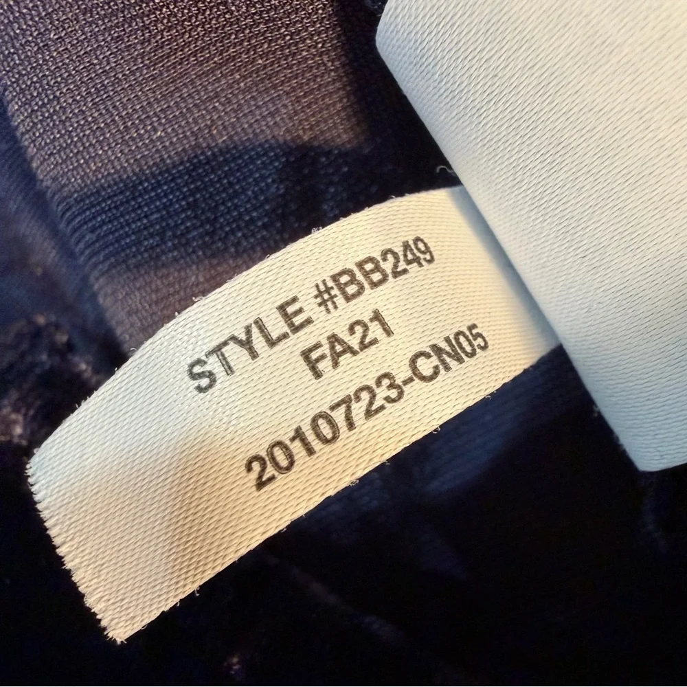 J. Crew ‘Velvet Patch-Pocket Popover Shirt’ in “Navy Twilight” Blue Size XS